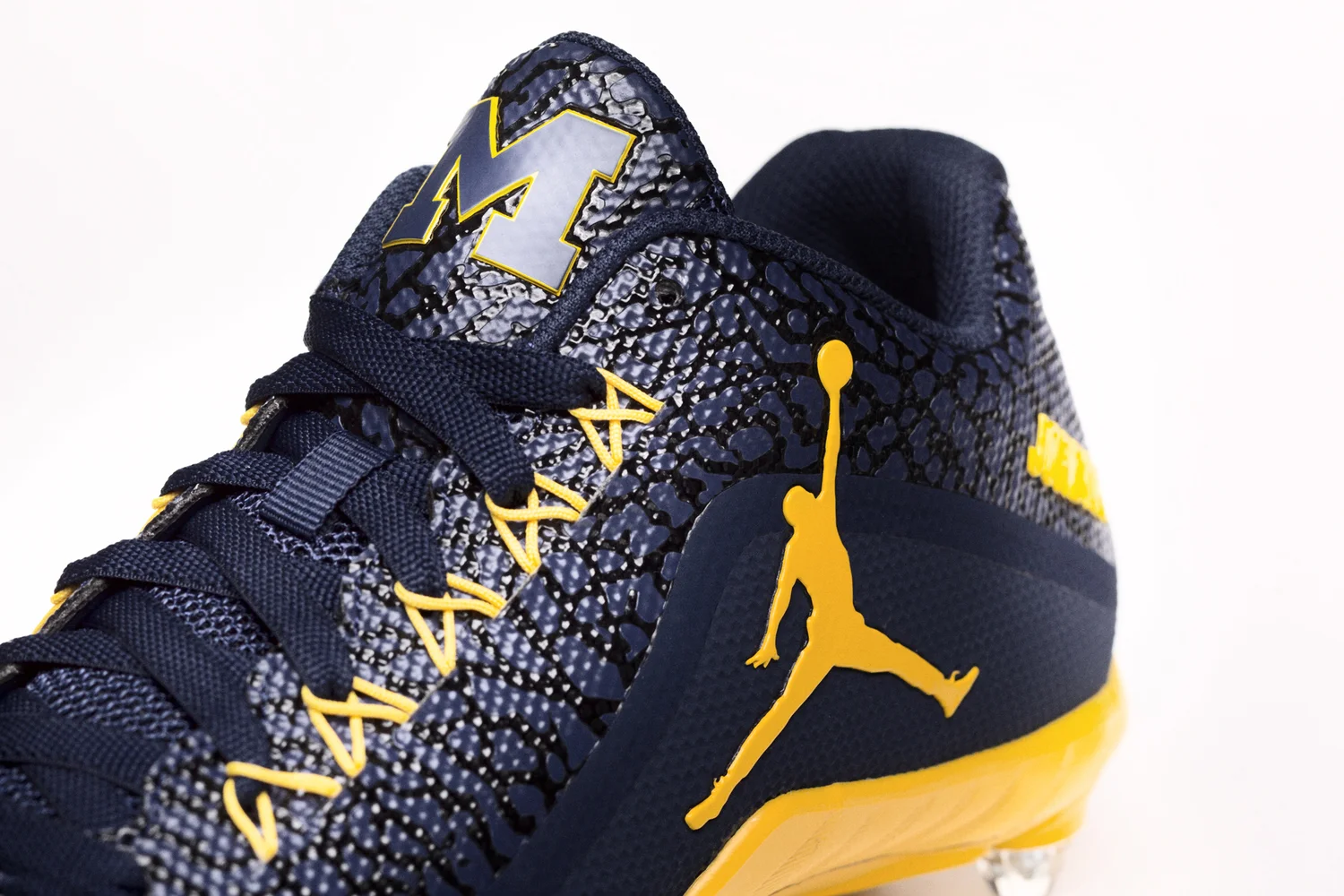 JORDAN MICHIGAN SHOES AND CLEATS 