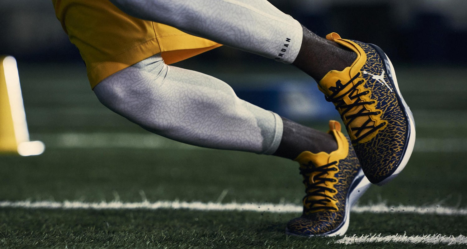 michigan jordan cleats for sale