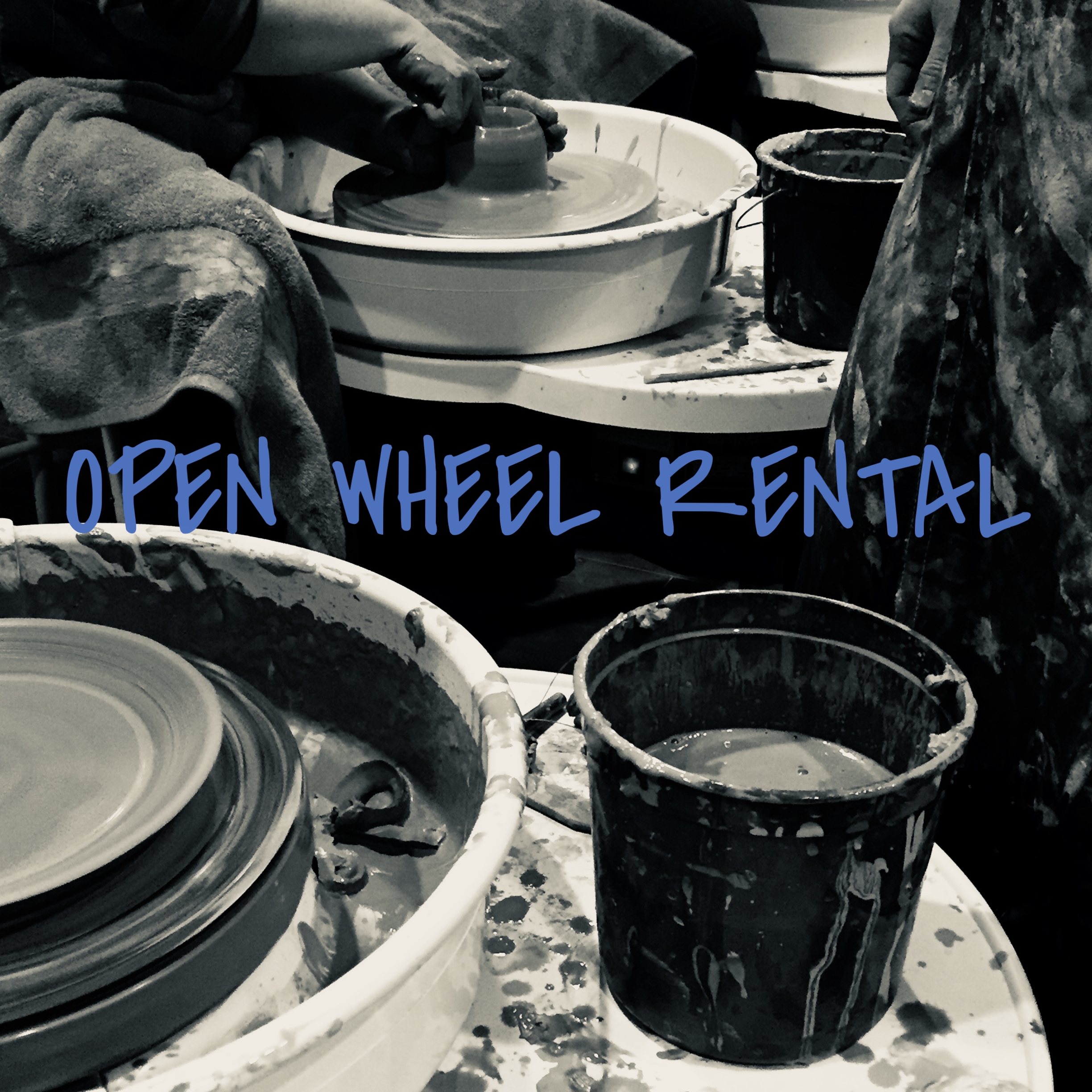 Pottery Wheel Rental - $35/wk