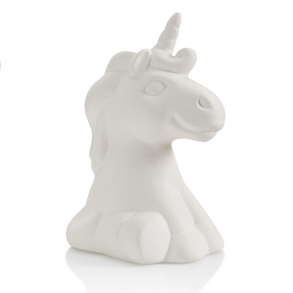 Paint Your Own Unicorn Huggable — The Pottery Piazza