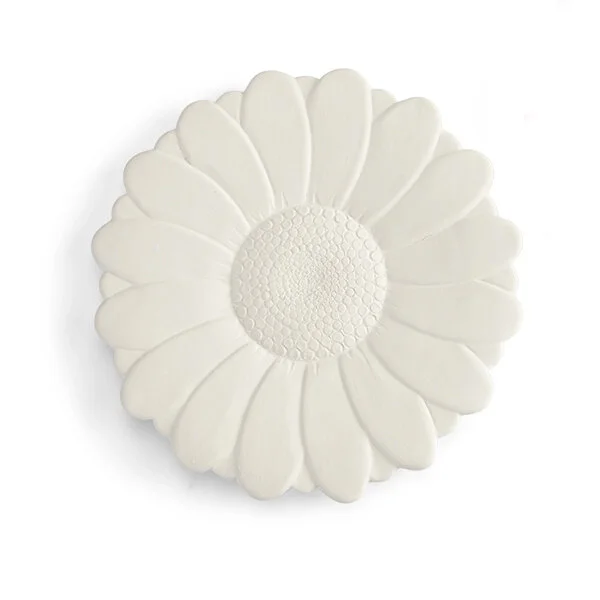 Paint Your Own Daisy Flower Plate