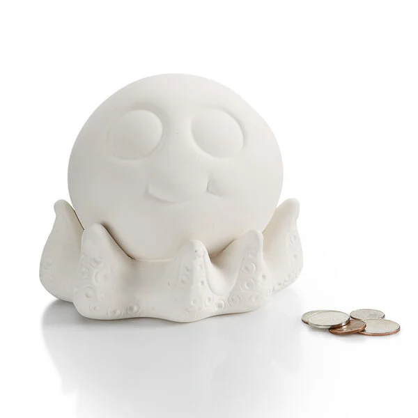 Paint Your Own Octopus Bank