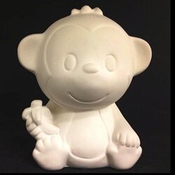 Paint Your Own Bongo Monkey Bank