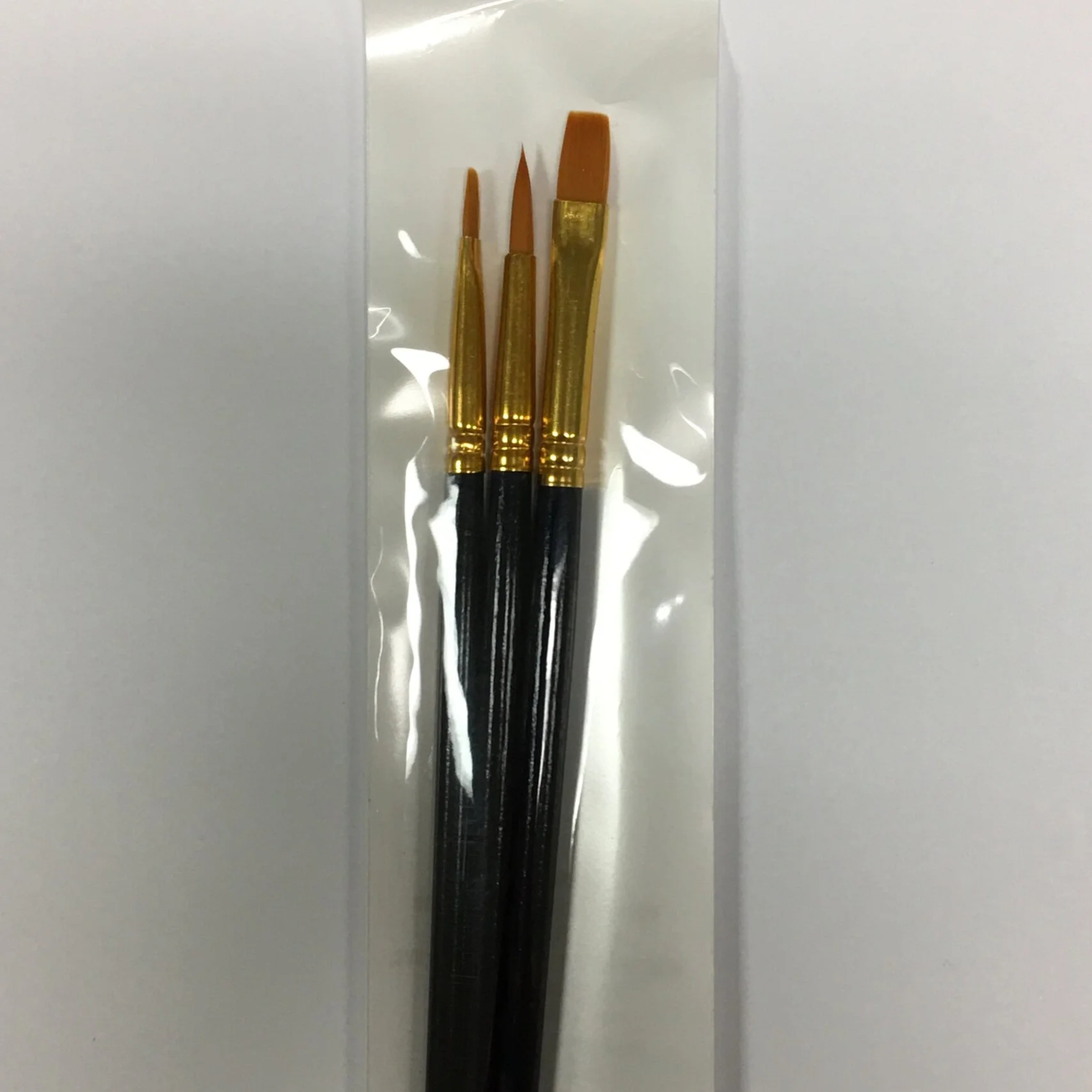 3-Pack Economy Brush Set (#6 Shader, #2 Shader, #6 Round)