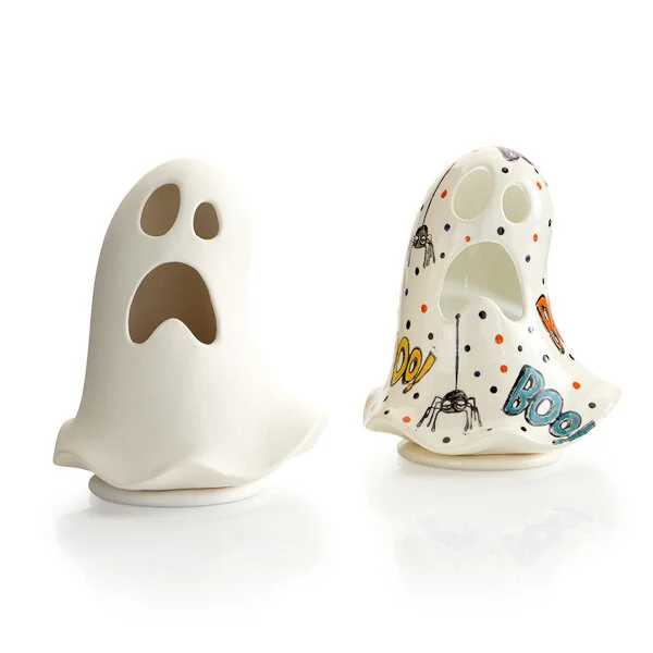 Paint Your Own Ghost Lantern