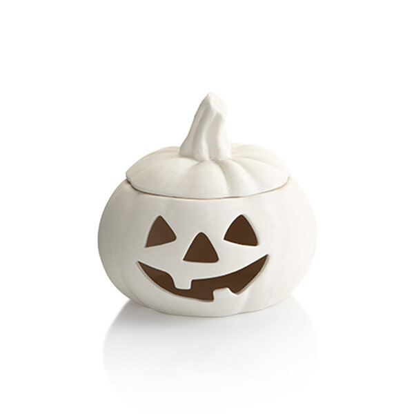 Happy Halloween Jack-o-Lantern Platter Ceramic Pumpkin