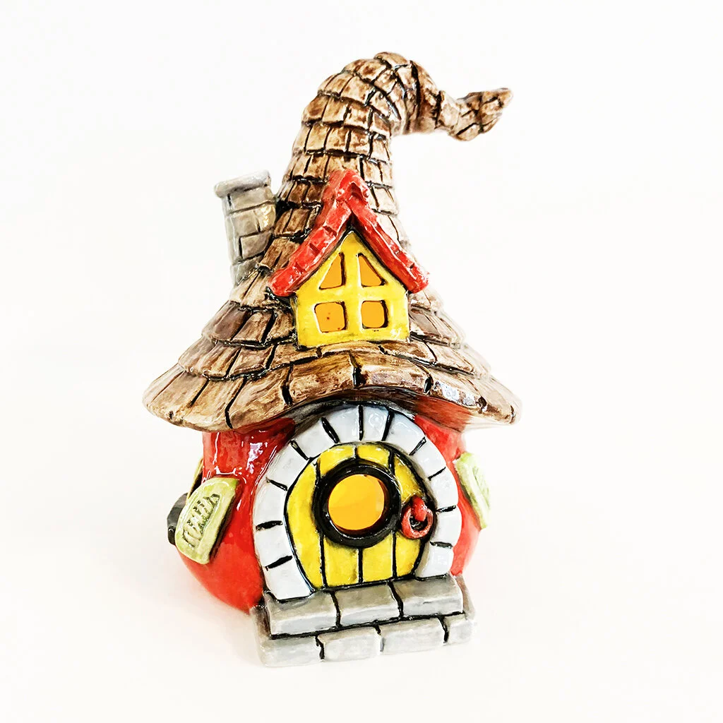 Paint Your Own Gnome Home Lantern