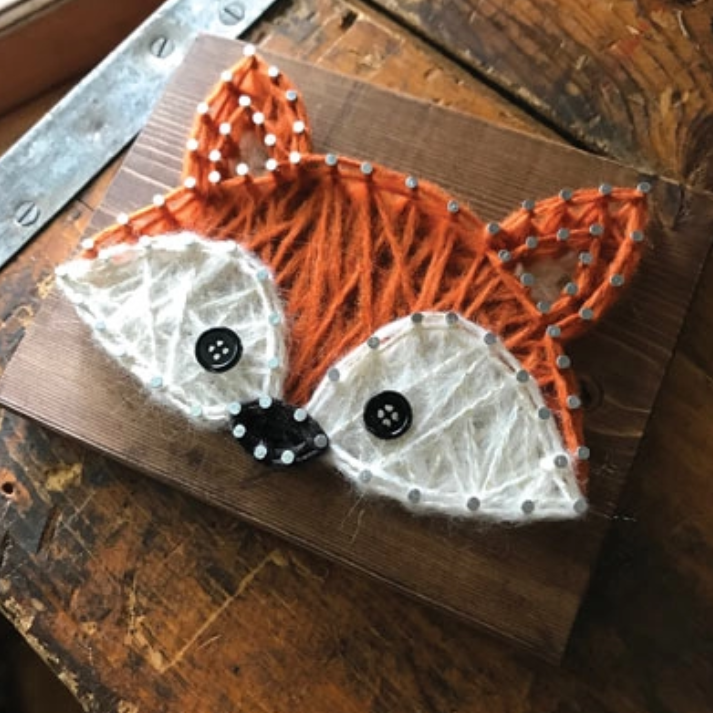 Janod From 8 Years Old Creative Kit Animal String Art