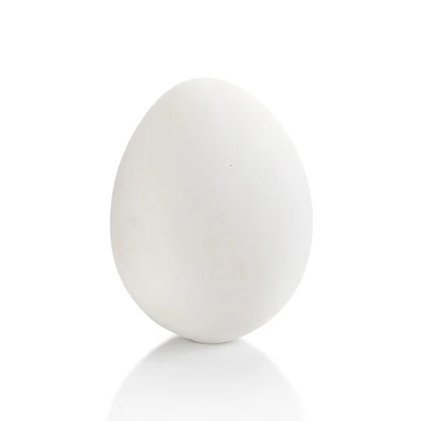 Paint Your Own Small Egg (Rounded Bottom)