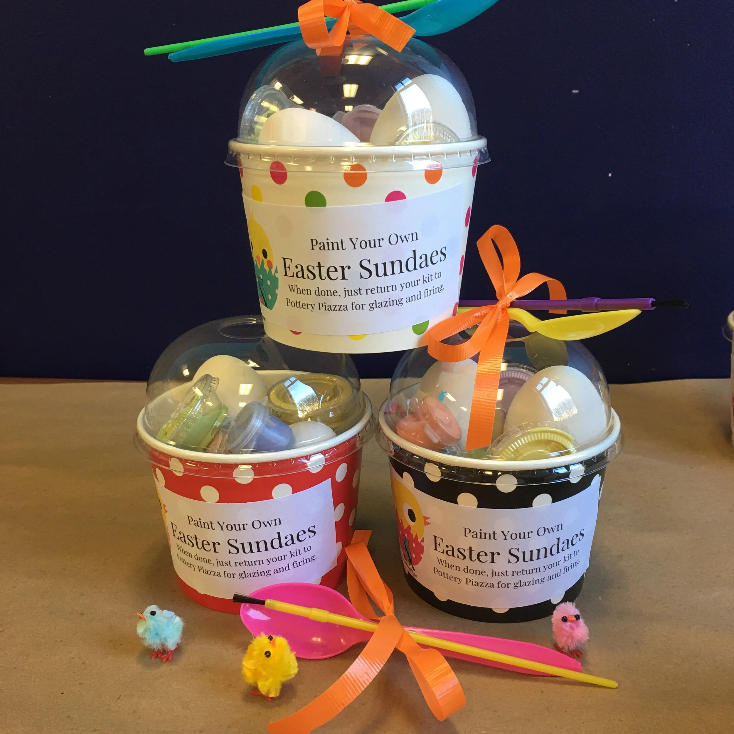 Easter Egg Painting Kits Paint Your Own Set of 24 Large Duck Eggs