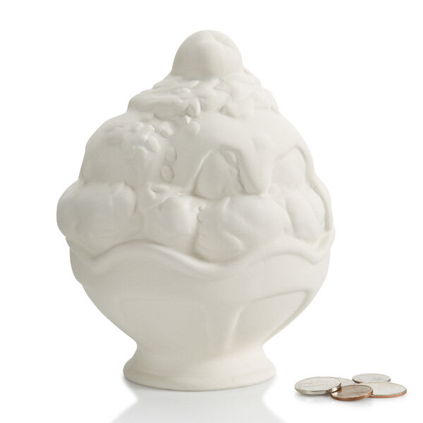 Paint Your Own Ice Cream Sundae Bank