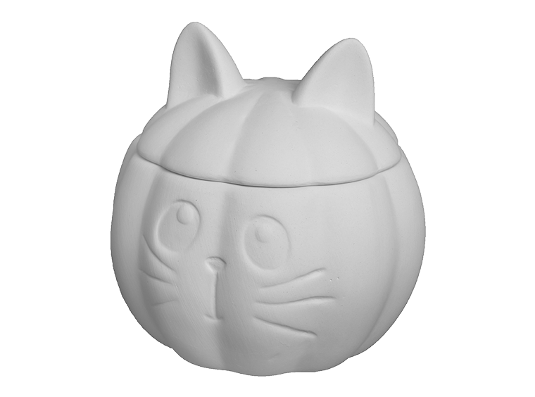 Paint Your Own Cat-O-Lantern Box