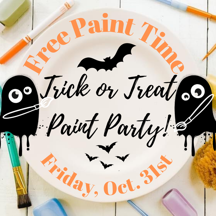 Halloween Trick-or-Treat Paint Party