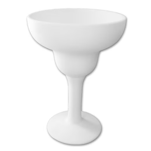 Paint Your Own Curvy Margarita Glass