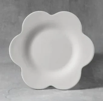 Paint Your Own Medium Dainty Flower Dish