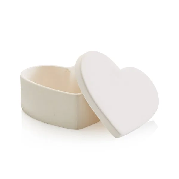 Paint Your Own Large Heart Box