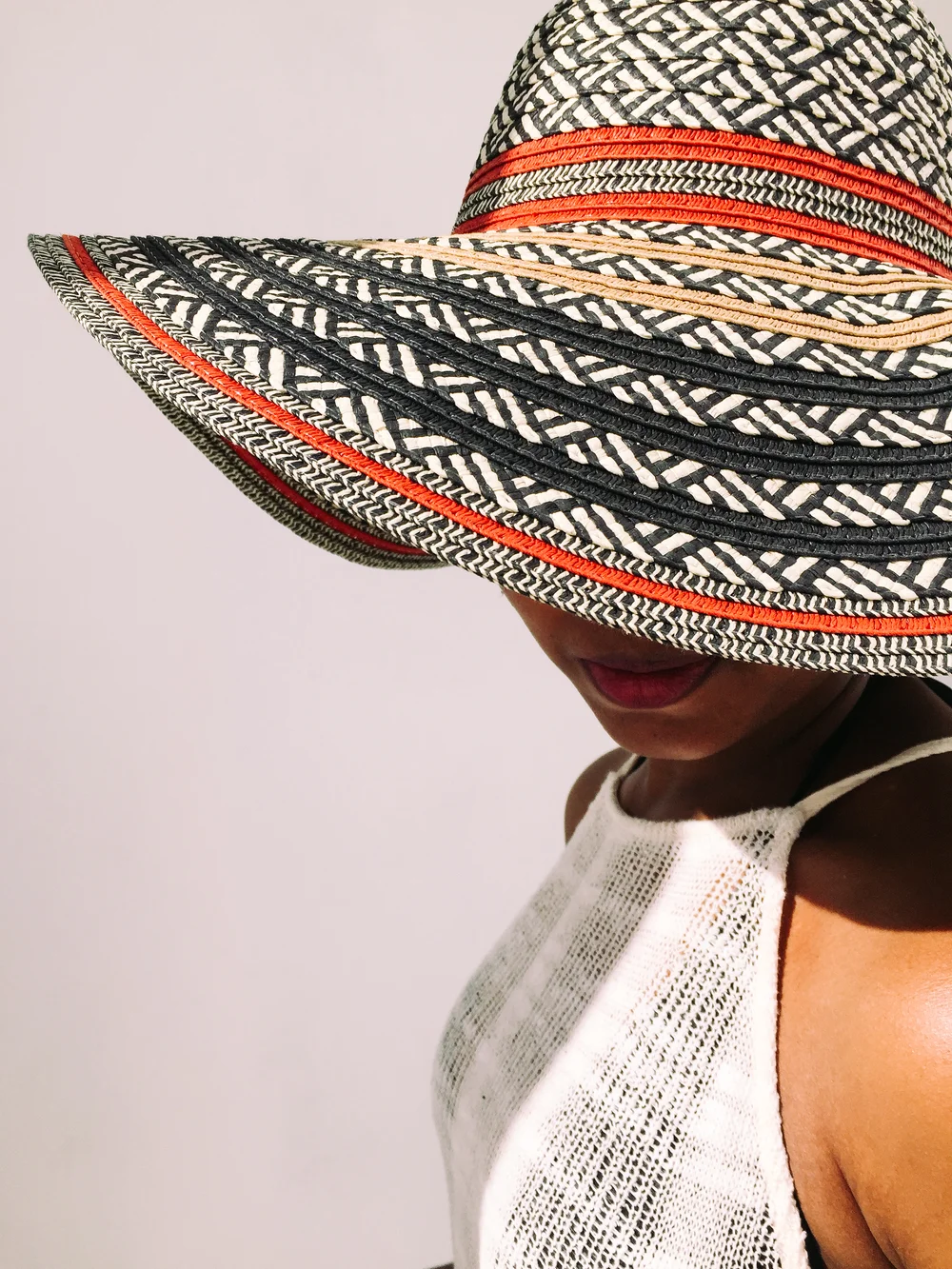 The hat and the cover-up