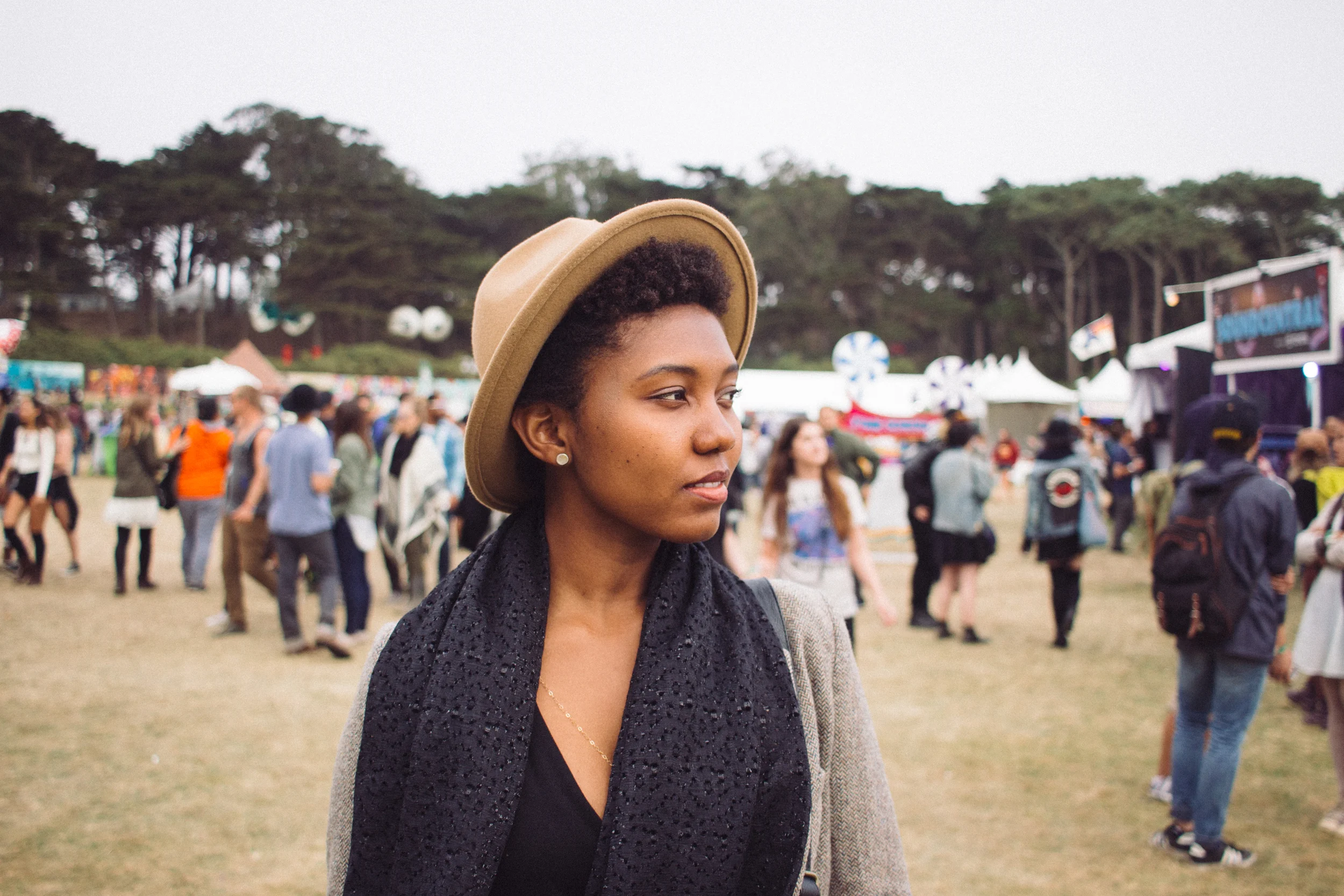 The collegiate - Outside Lands fashion