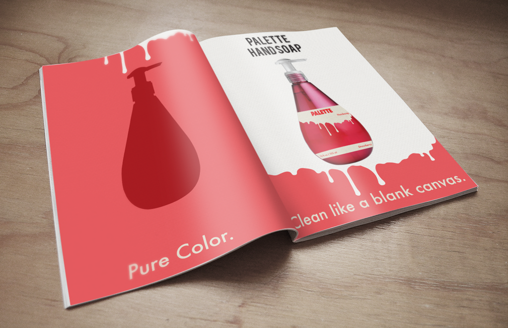 Palette Magazine Spread