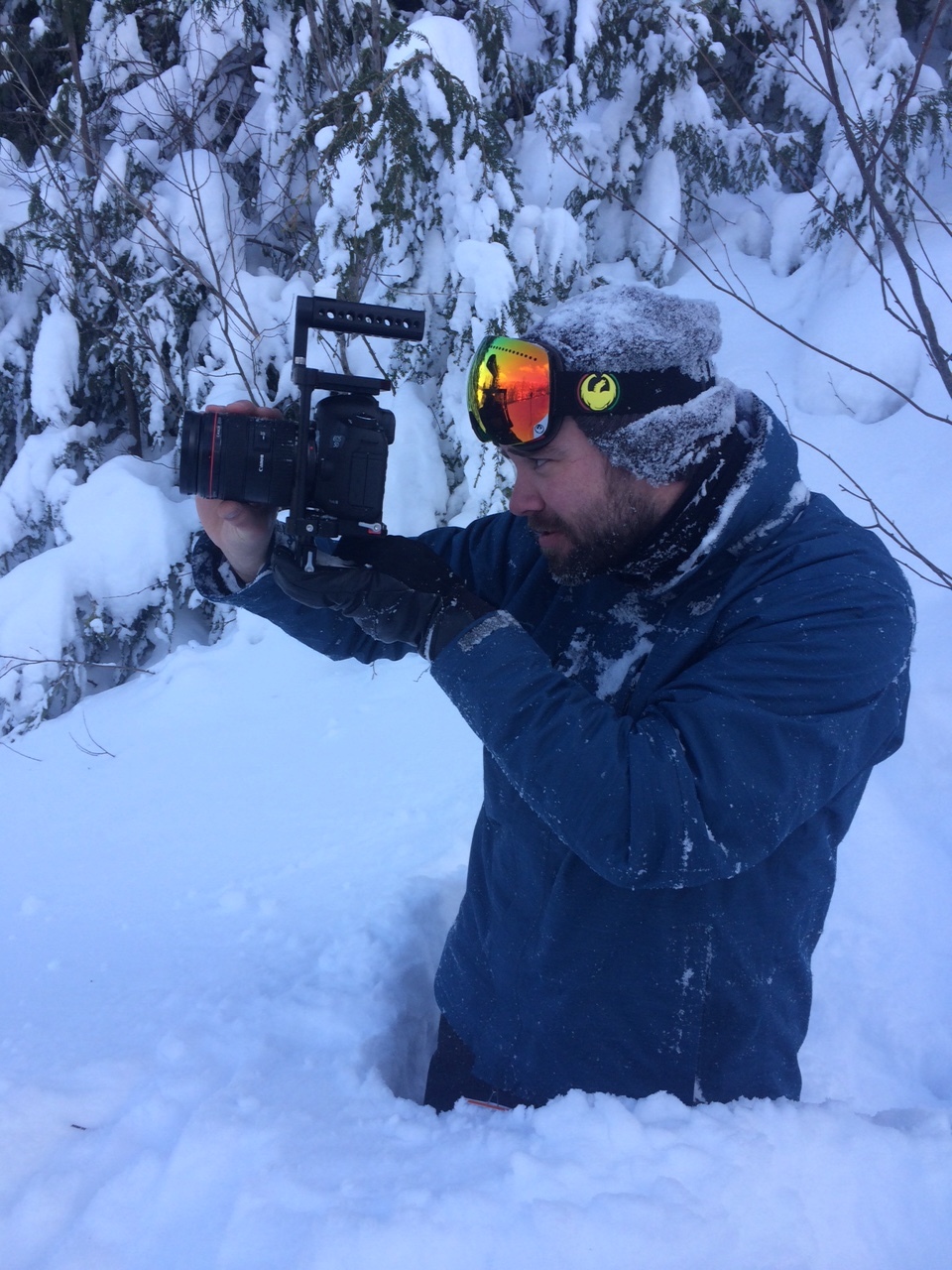 <strong>Kyle is deep into a Pure Michigan shoot in the U.P.</strong>