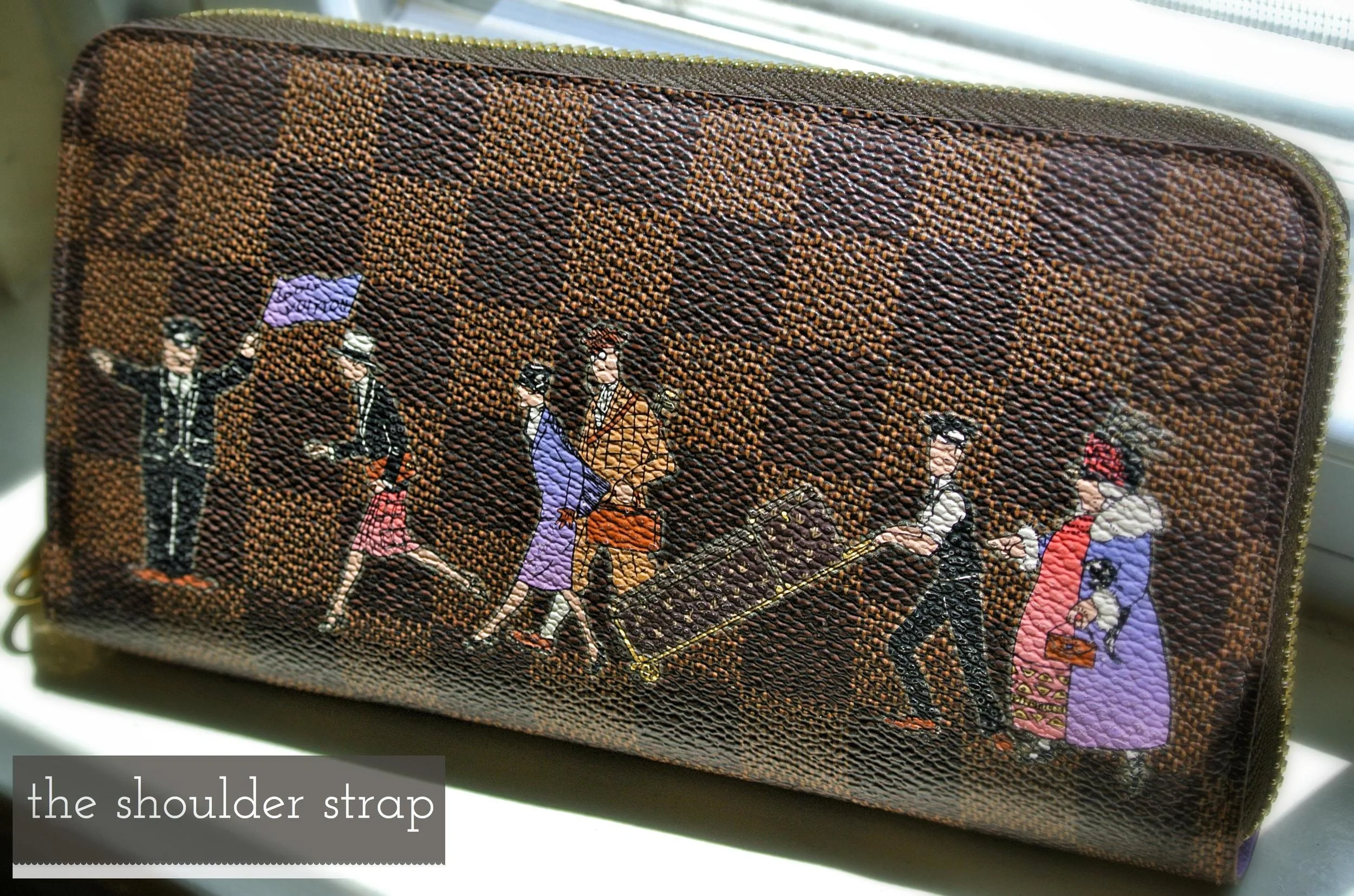 Louis Vuitton Zippy Wallet Illustre
