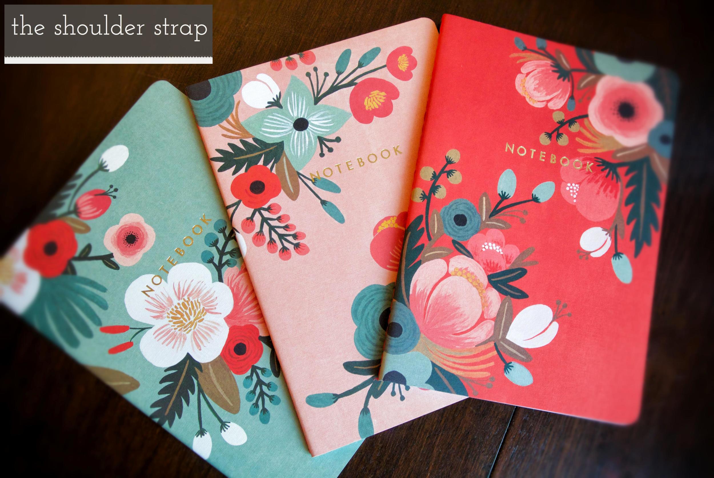 Sophisticated Scribble: Botanical Notebook Collection — The Shoulder Strap