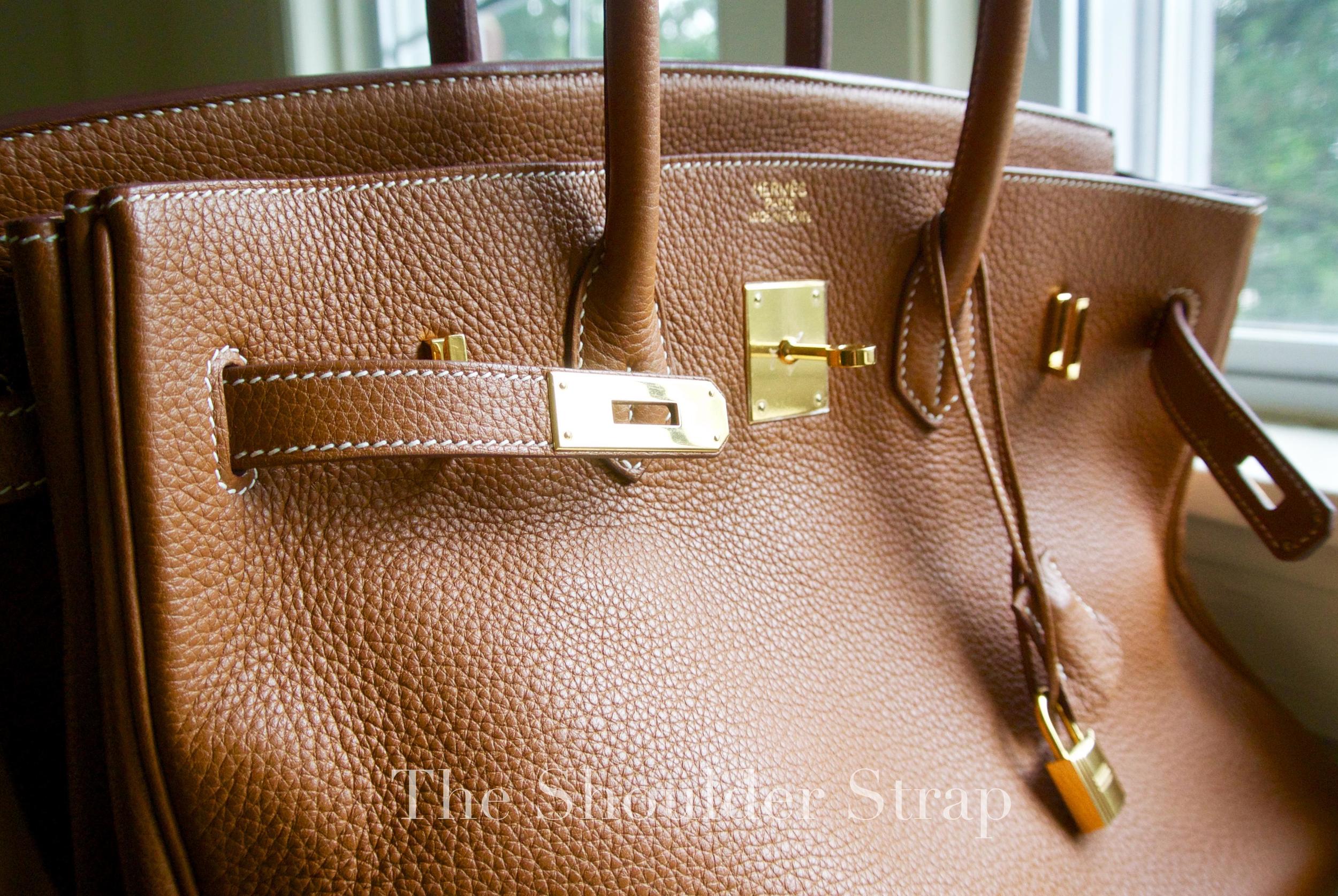 adding strap to birkin