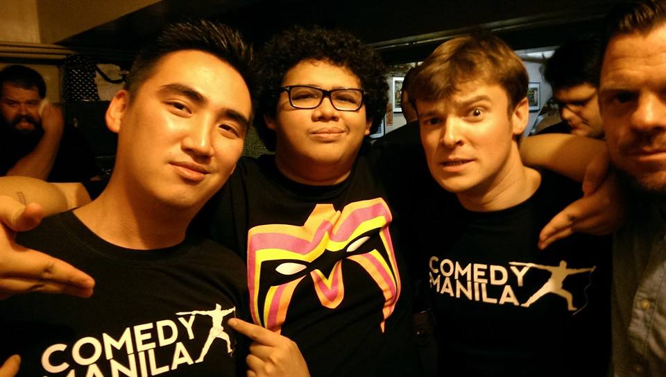 Supporting Comedy Manilla with one of our Pinoy favourites, Red Ollero