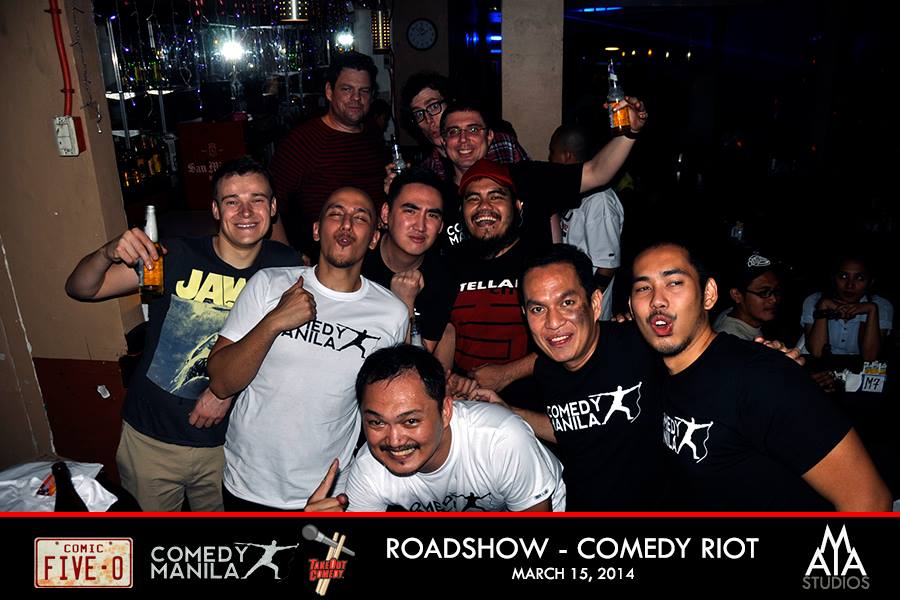  TakeOut Comedy roadshow with the Comedy Manilla crew 