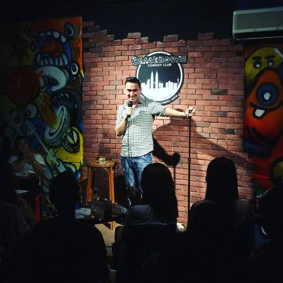  Headlining for the first time outside of Hong Kong at KL's Crackhouse Comedy Club! 