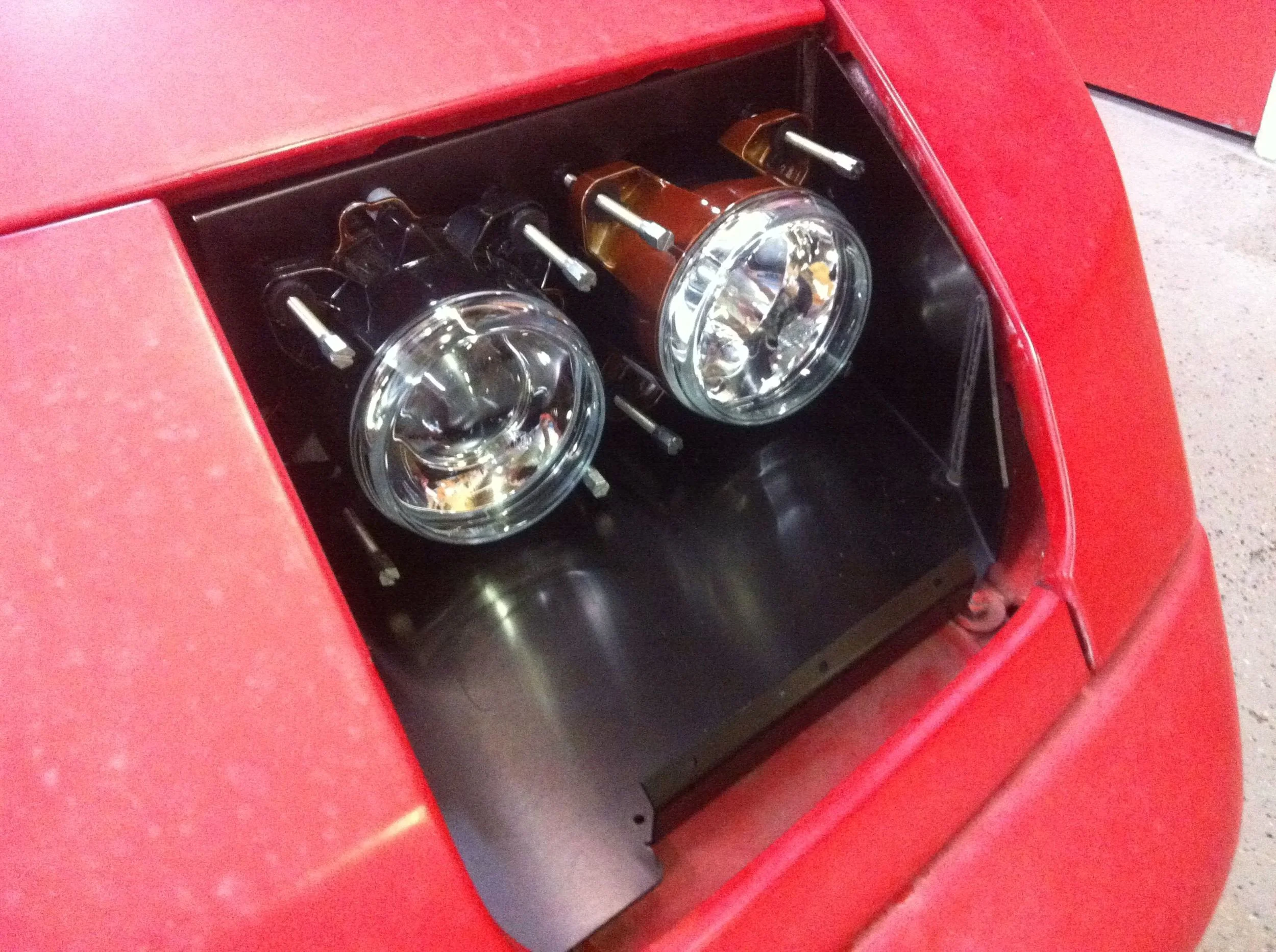 Porsche 924/944 Racing Headlight Kit — Vintage Exotics