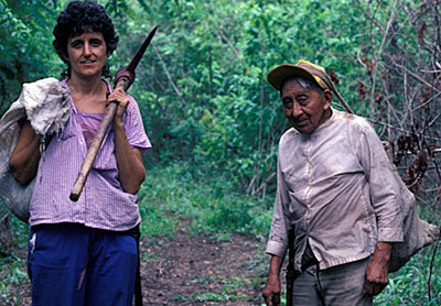 My teacher Rosita Arvigo & Don Elijio in Belize