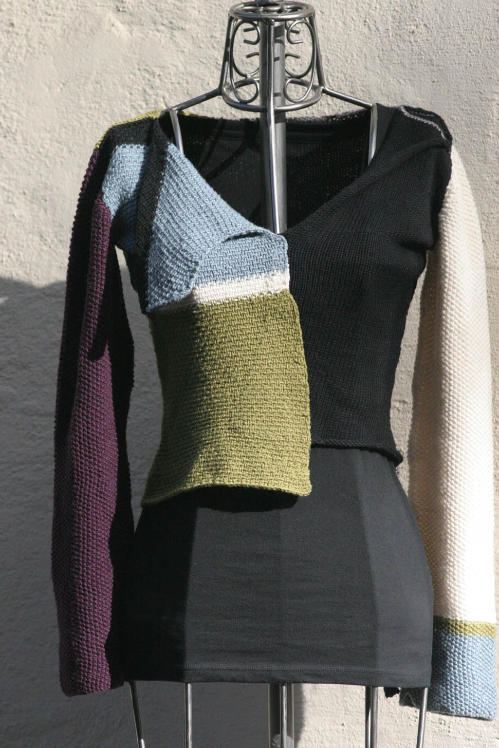 patchwork sweater