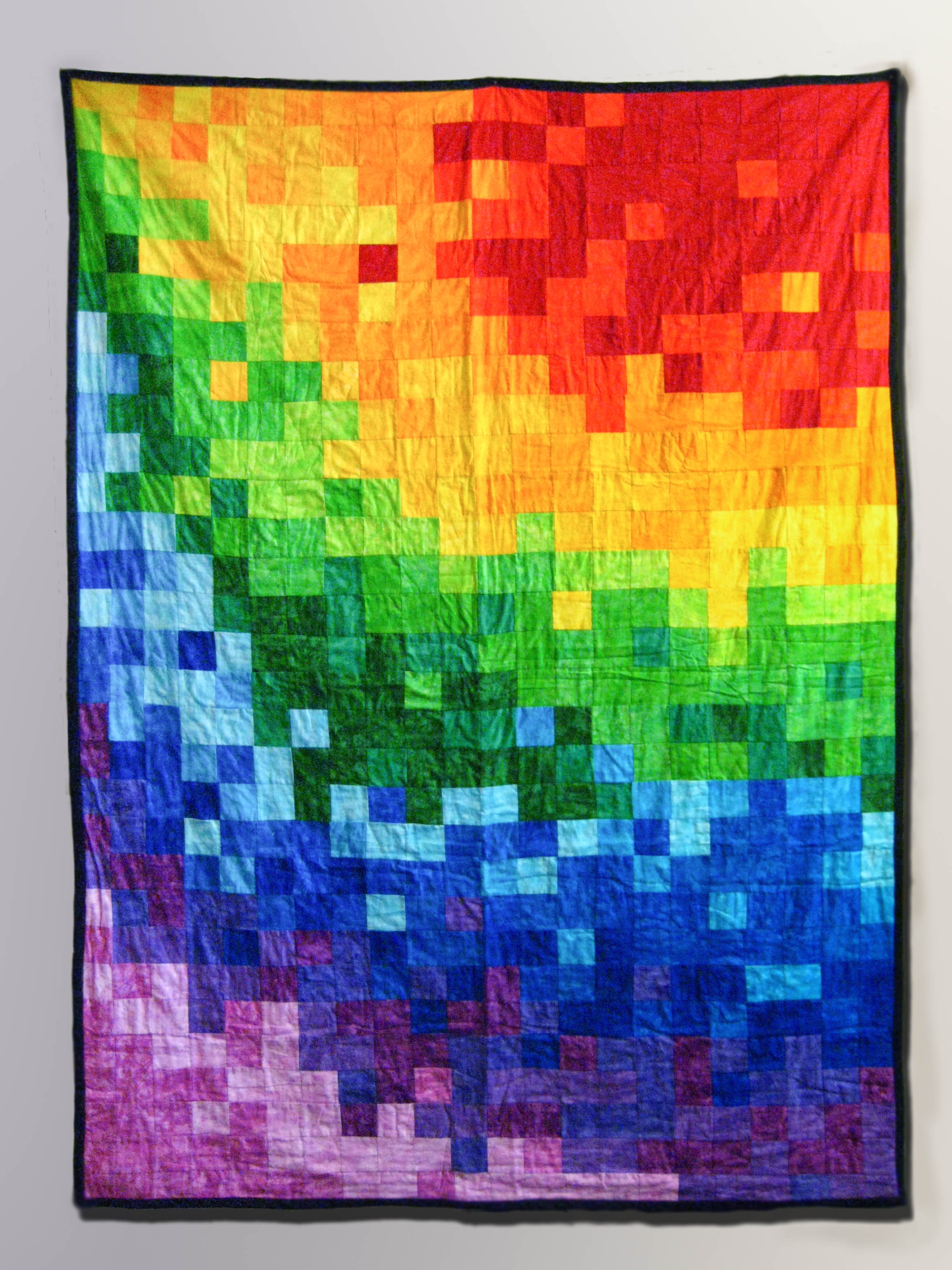 rainbow quilt