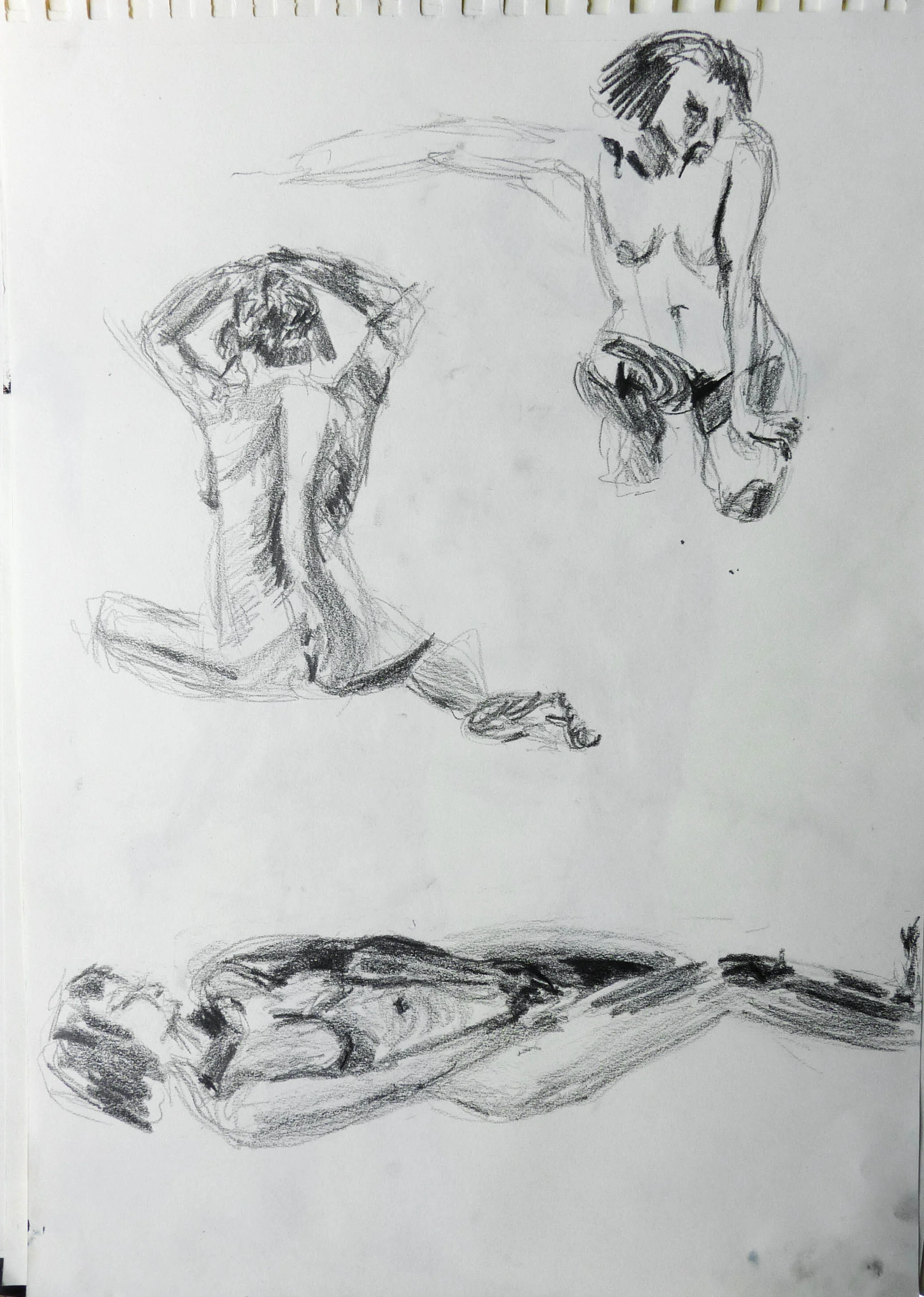 sketches, live nude, 2012