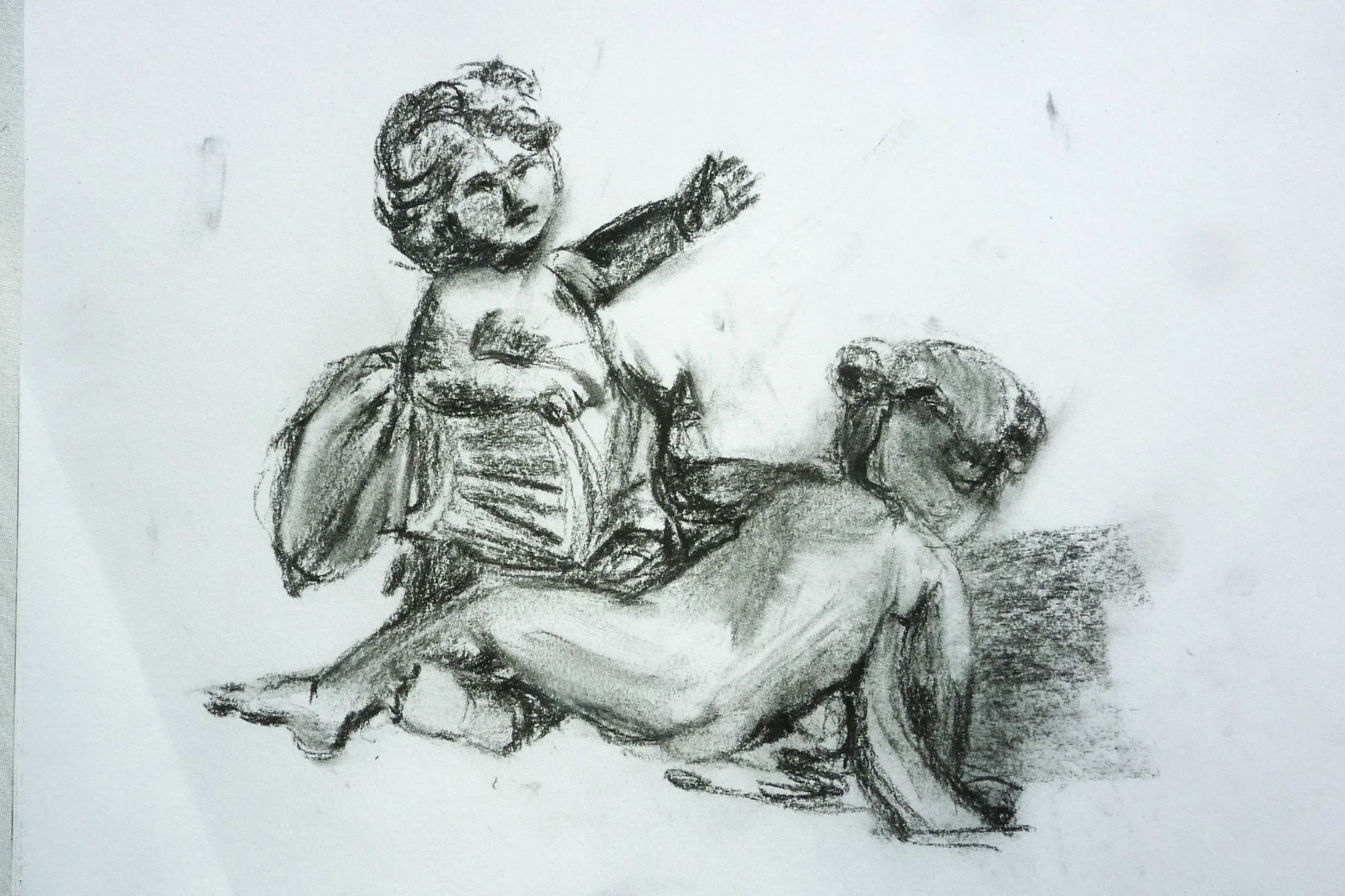 sketch, statue, 2011