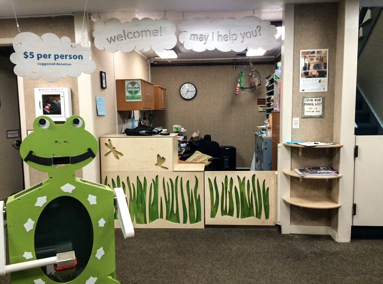 after - Palo Alto Junior Museum and Zoo lobby makeover