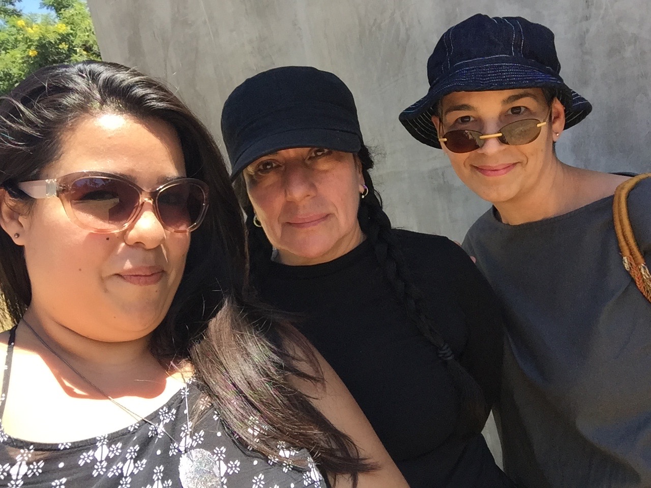 From left to right | Erika Hirugami, Teresa Margolles & Irene Tsatsos 
