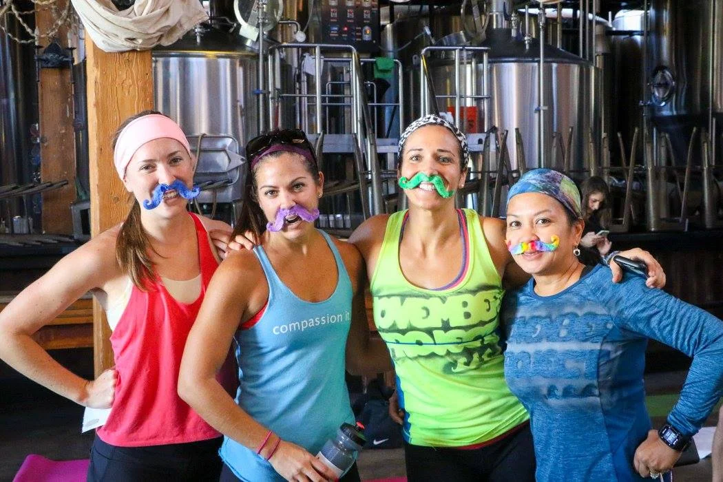 The Do Mo Yoga brought out my facial hair faced yogi's ... of all genders. 