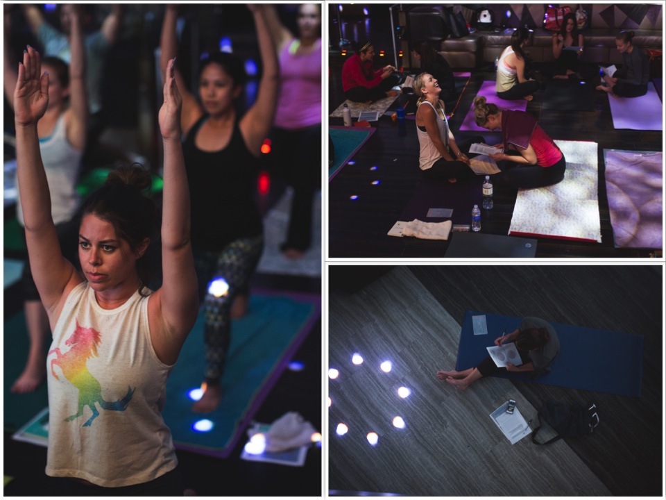 Yoga Flow for Event Pros is a yoga event combined with goal coaching tailored for San Diego's special event and wedding professionals. 