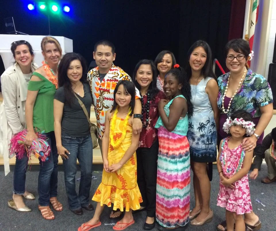 San Diego DJ, Justin Kanoya, DJ'd the Barnard Elementary Spring Fling Dance. 