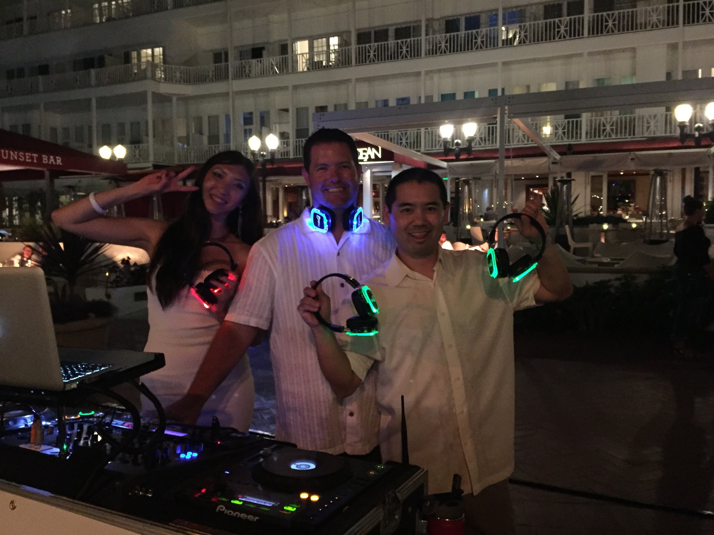 DJ Kanoya Silent Disco Event