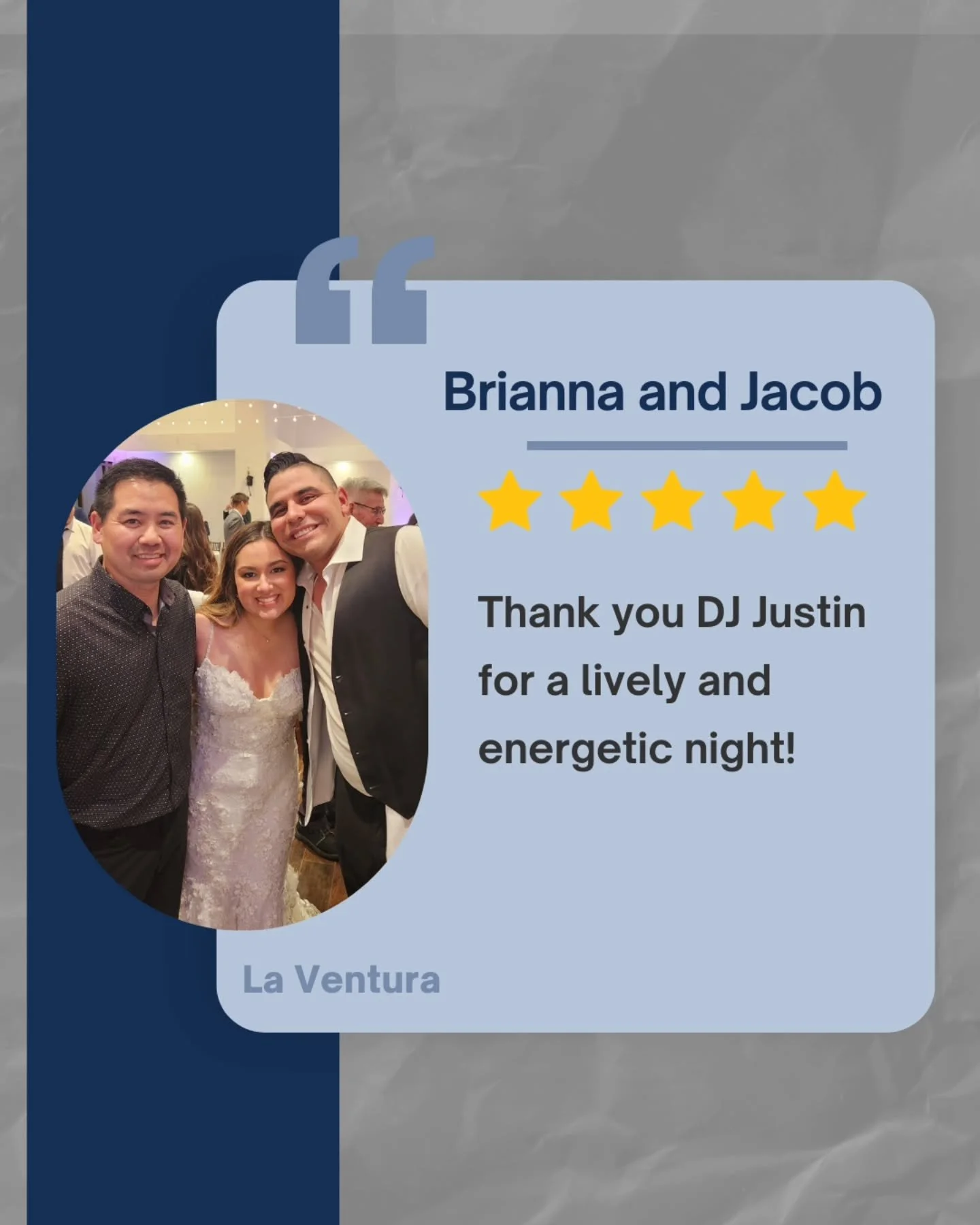 From the must-plays that mean everything to you, to reading the room in real time, it&rsquo;s all about creating a night that feels like you. Grateful for couples like Brianna and Jacob who have trusted me with that responsibility.⁠
.⁠
.⁠
.⁠
⁠
⁠
#djk