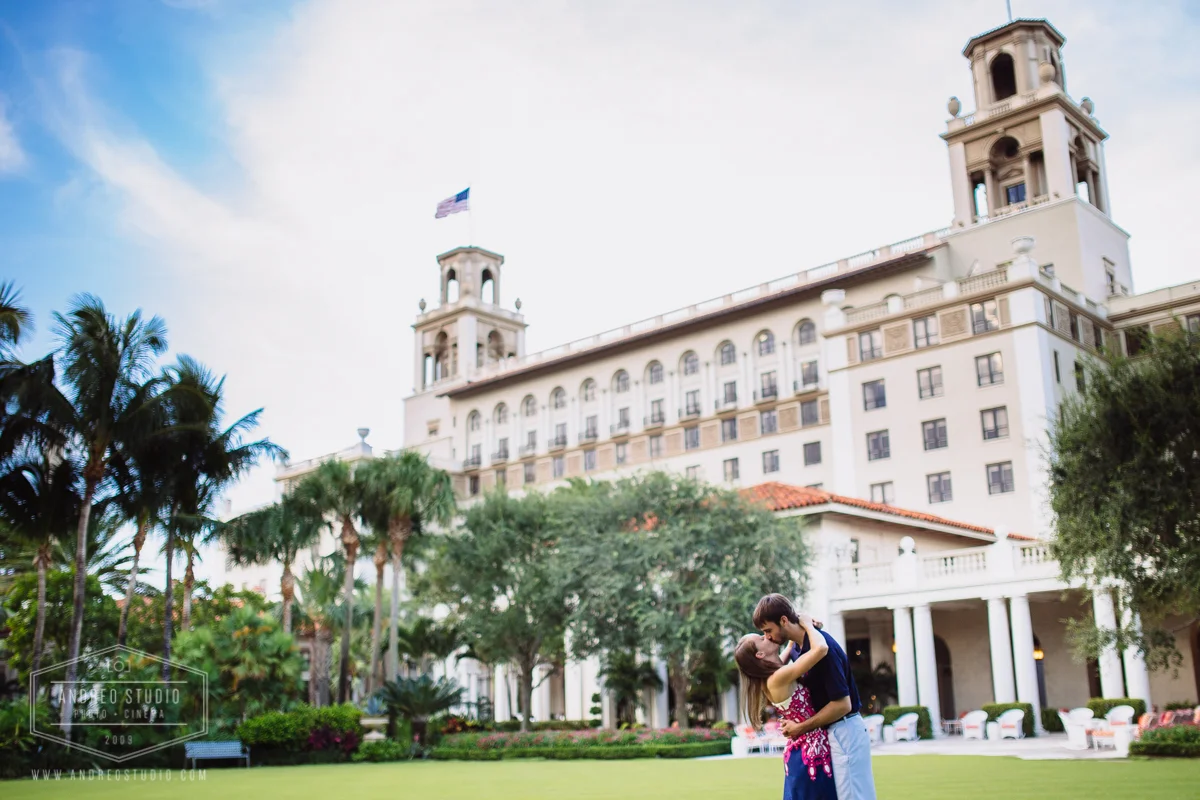 Breakers Hotel Engagement Photography and Weddings