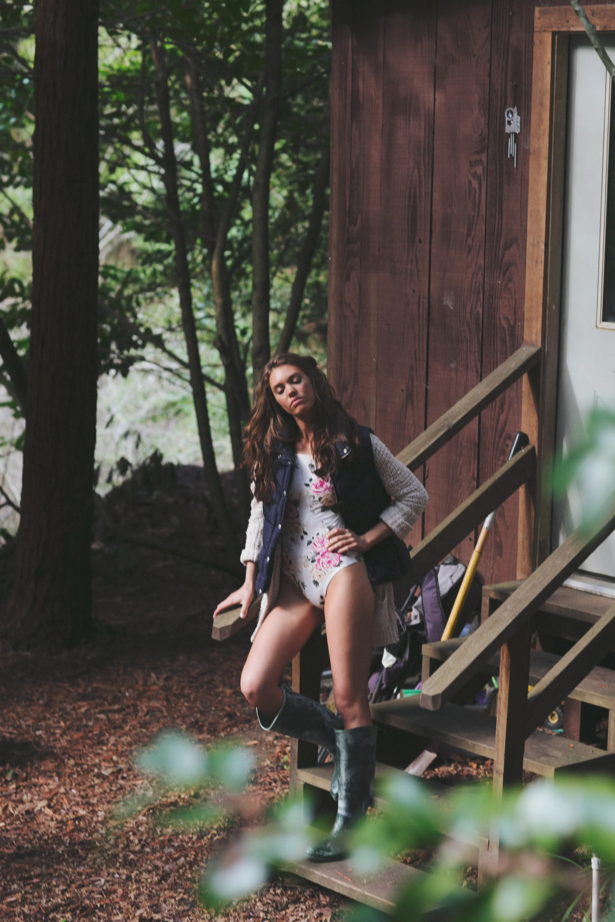 Fashion Photographer, Jennifer Skog’s seductive & playful version of Cabin Fever.