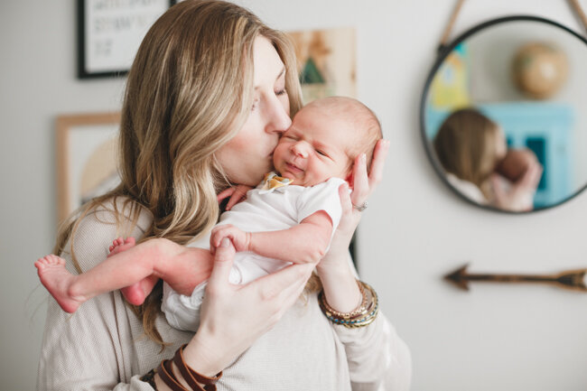 California Boho Nursery & Newborn Shoot