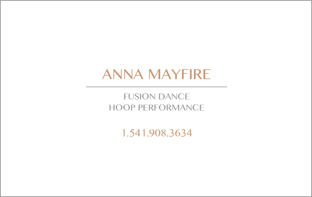 Back of Card