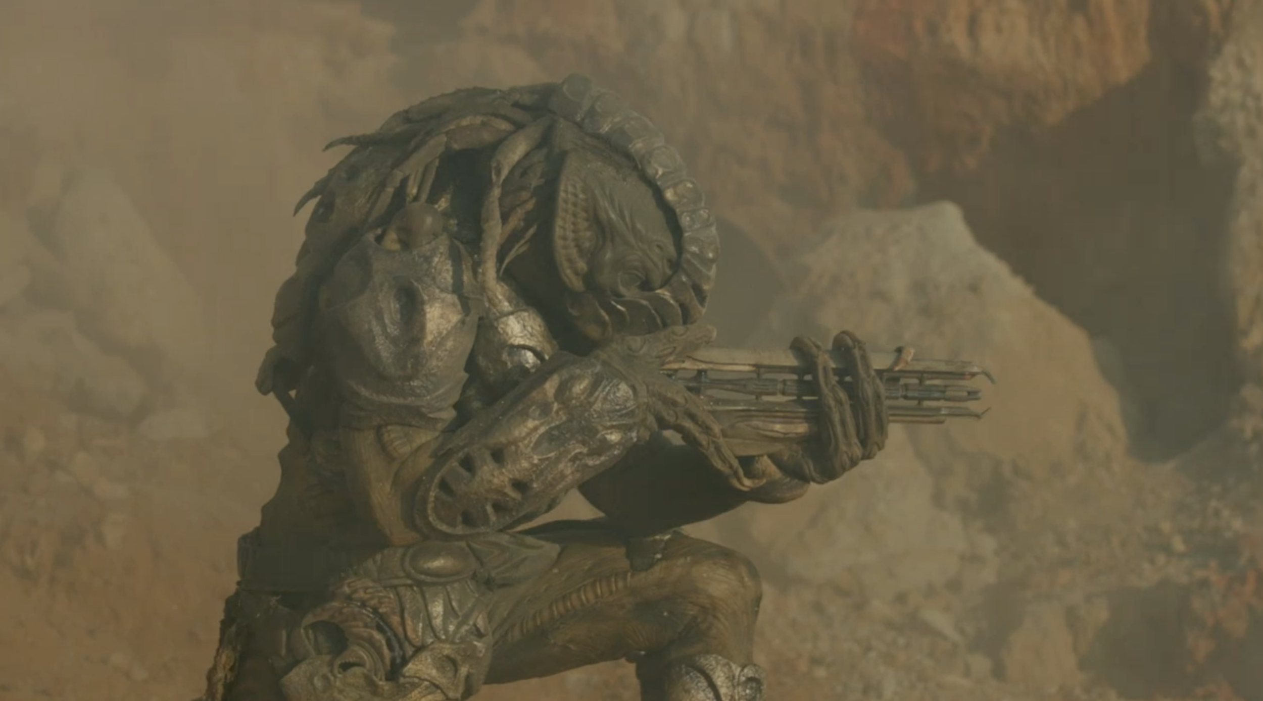  Alien suit from Hunters 