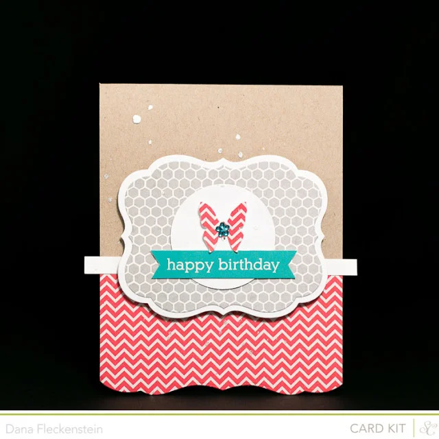 Card Kit only Birthday Card