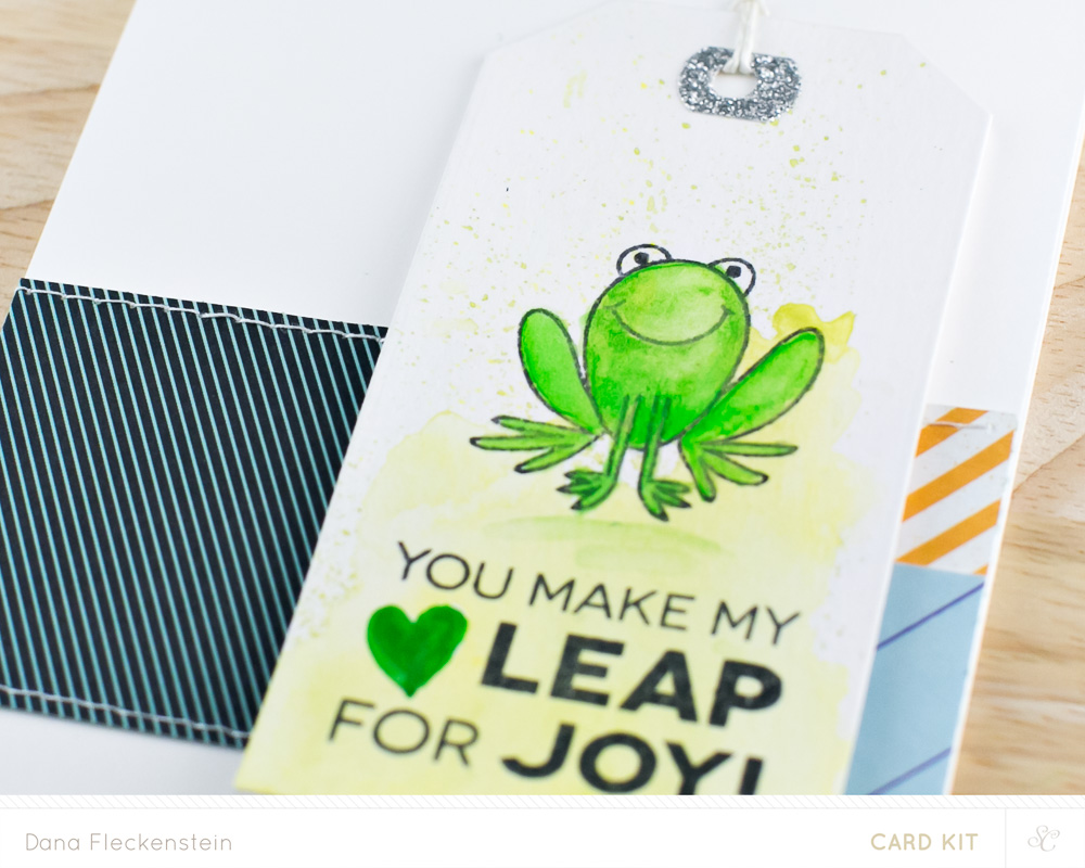 You Make My Heart Leap Card Detail